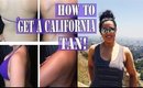 How To Get a California Tan: Organic Spray Tanning | Bree Taylor