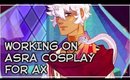 WORKING ON ASRA COSPLAY FOR AX