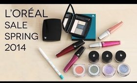 L'Oreal Sale Spring 2014 | Lancôme Haul