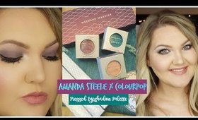 AMANDA STEELE X COLOURPOP COLLECTION | GRWM + SWATCHES