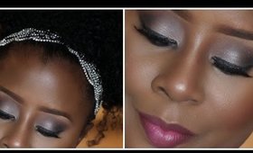 Easy Smokey Bridal makeup|Kat Von D Palette|survivingbeauty2