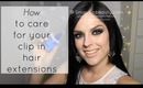 How to care for hair extensions (washing, dyeing, styling, and stop shedding) Dirty Looks Extensions
