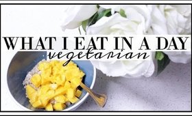 What I Eat In A Day - Eating Vegetarian at Family Parties