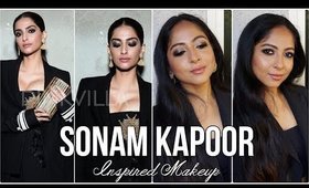 SONAM KAPOOR Inspired Makeup | Smokey Eyes and Dewy Skin | Stacey Castanha