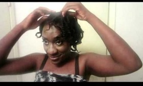 Natural Hair: Up-do Impromptu HOTN (NHH Mixer)