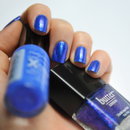 Sally Hansen Pacific Blue and Butter London Scouse