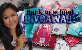 WINNERS ~ Back-to-school Giveaway
