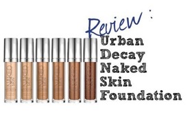 Urban Decay Naked Skin Foundation Review