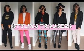 STYLING TAILORED TROUSERS: 8 OUTFITS | sunbeamsjess