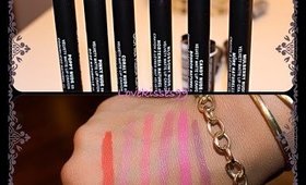 Sonia Kashuk Velvety Matte Crayon Swatches