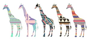 I love giraffes