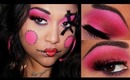 Callowlily Inspired - Hot Pink & Red Doll-like Tutorial!!