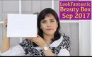 LookFantastic Beauty Box September 2017 Unboxing, Review