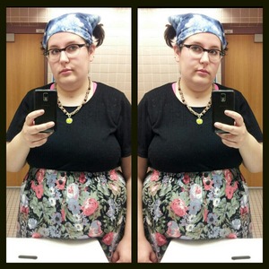outfit of the day 

Hankie: No Clue
Necklace: Extravaganga
Shirt: SalVal
Skirt: Salval