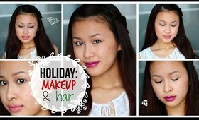 Last Minute: Holiday Makeup & Hair ✳︎ For Beginners