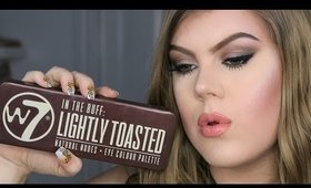 W7 "In The Buff: Lightly Toasted" Eye Colour Palette Tutorial