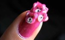 Bear Magnet ! Easy fimo canes nail art tutorial- fimo clay creations fimo canes collection DIY fimo