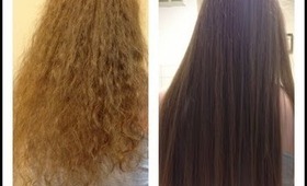 From Frizzy to Sexy and Straight!!!!!