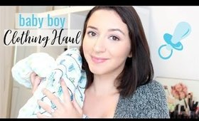 BABY BOY NEWBORN CLOTHING HAUL | AFFORDABLE BABY CLOTHING ESSENTIALS