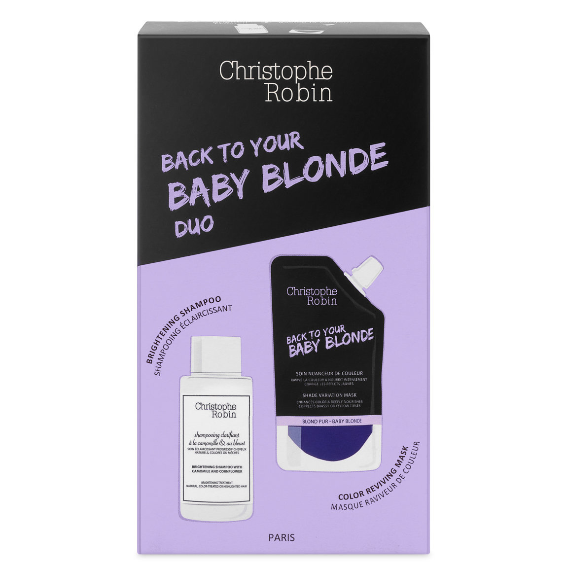 Christophe Robin Baby Blonde Duo alternative view 1 - product swatch.