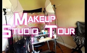 MY MAKEUP STUDIO TOUR!!