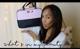 What's in my Beauty Bag | How I Pack To Stay Over at My Boyrfriend's ◌alishainc