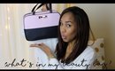 What's in my Beauty Bag | How I Pack To Stay Over at My Boyrfriend's ◌alishainc