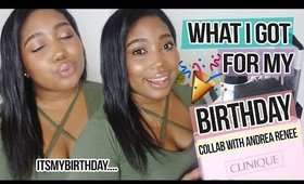 What I Got For My Birthday Collab w/ Andrea Renee - Jessica Chanell