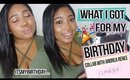 What I Got For My Birthday Collab w/ Andrea Renee - Jessica Chanell