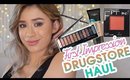 FULL FACE FIRST IMPRESSION & DRUGSTORE MAKEUP HAUL!