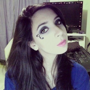 Makeup inspired on the character Favole from the awesome illustrated book "Favole", lol