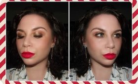 Christmas Party Make-Up (Collaboration with AverageBeautyxo) Using W7 Lightly Toasted Palette