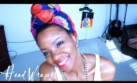 Natural Hair Protective Style: Head Wrap How To!