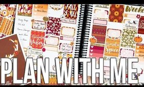 ECLP Hourly Plan with Me | Oh, Hello October Subscription "Fall into Autumn"