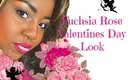 Guy Friendly Romantic Valentines Day look Fuchsia Romance