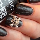 Leather effect nails