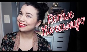 Romwe Giveaway! ♡