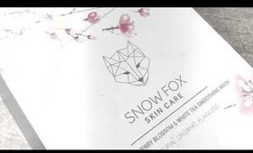 Snow Fox Facial Mask