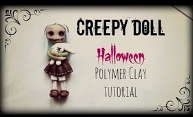 Creepy Doll ▪ Halloween ▪ Polymer Clay tutorial