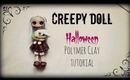 Creepy Doll ▪ Halloween ▪ Polymer Clay tutorial