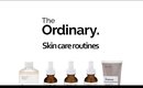 THE ORDINARY SKINCARE ROUTINES - FROM ACNE TO WRINKLES!!!!