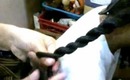 Dutch braid and chain hair tutorial
