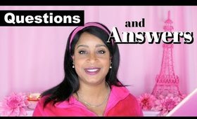 QUESTIONS & ANSWERS (Part Two)  |  pink2paris