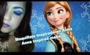 Frozen inspired Makeup Collab Anna Maquillaje inspirado en Anna de Disney