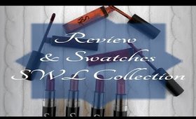 SWL Collection Lipstick Swatches
