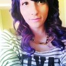 my violet hair ? i love it