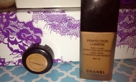 Final (Honest) review of Chanel Perfection Foundation and Mac Studio Finish Concealer