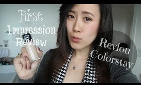 Review: Revlon Colorstay First Impression!