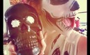 Half Skeleton Halloween Tutorial "Beauty Is Skin Deep"