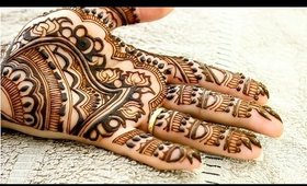 Modern Lotus Henna Pattering | Step by Step | Paisleys | Manisha Mistry